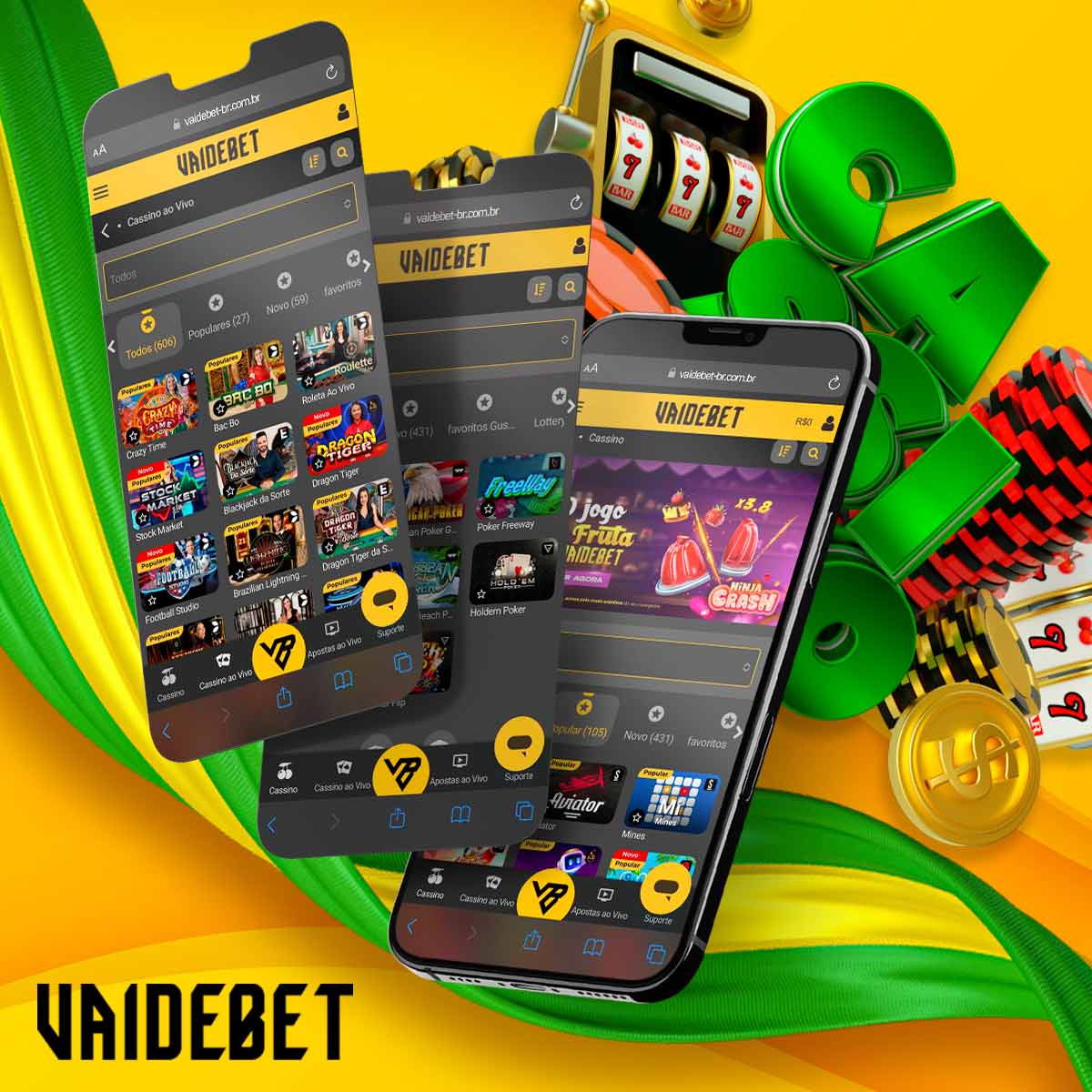 Informações sobre os jogos no Vaidebet Casino