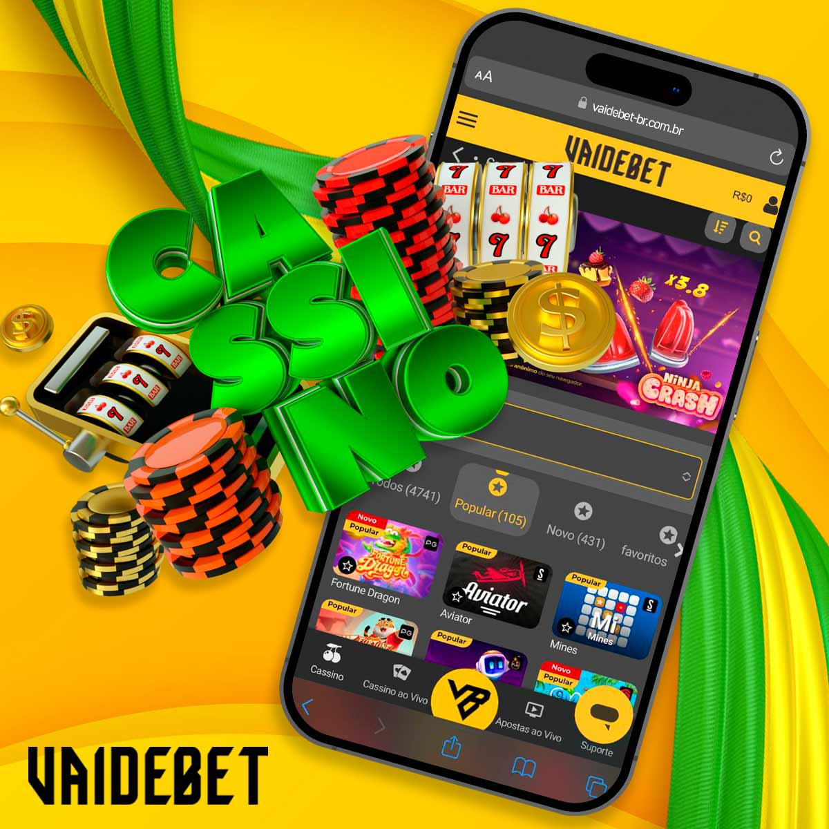 Informações sobre o Vaidebet Casino